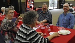 Argyle seniors gather for Western Day Valentine's Luncheon