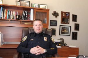 Bartonville Police Chief Corry Blount is excited about the opportunity to make connections in the community.