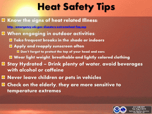 heat safety tips