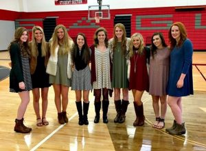 Argyle Lady Eagles basketball team.