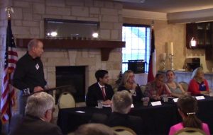 Lewisville ISD candidates at the Flower Mound Area Republican Club Candidate Forum on March 15, 2016.