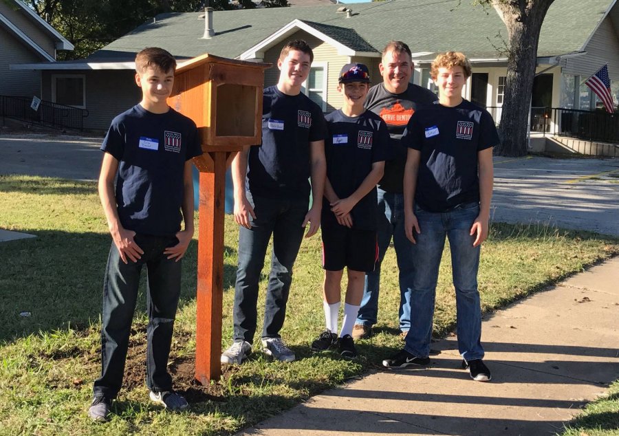 Argyle Teens Build Food Pantries Cross Timbers Gazette