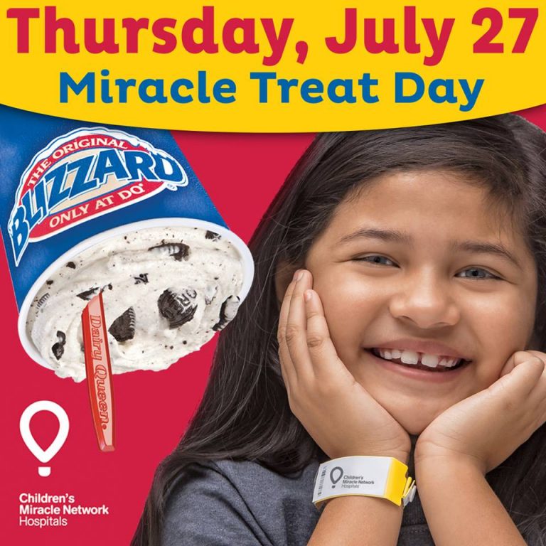 Get a Dairy Queen Blizzard Thursday, help children’s hospitals