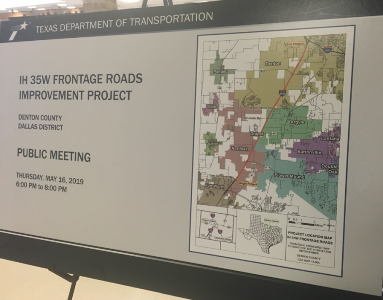 TxDOT lays out plans for I-35W frontage roads