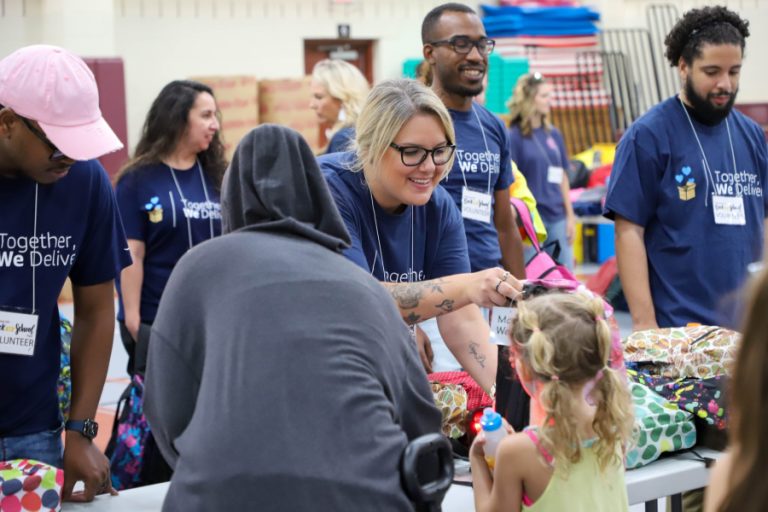 Amazon donates school supplies for 1,500 Northwest ISD students