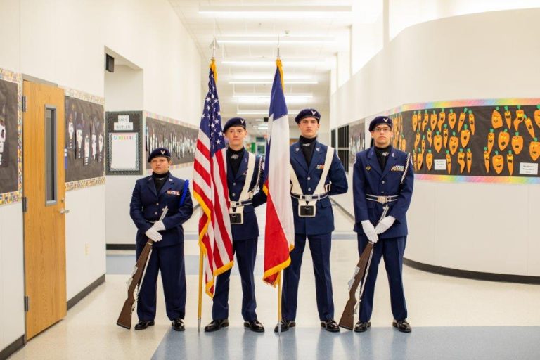 Junior ROTC students learn responsibility and leadership