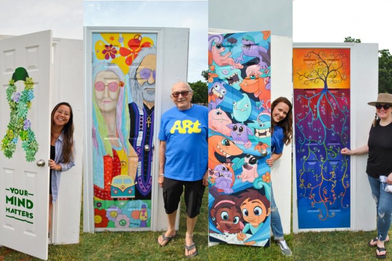 The Arts: Creative doors open with collaborative art project