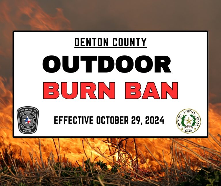 Denton County issues burn ban