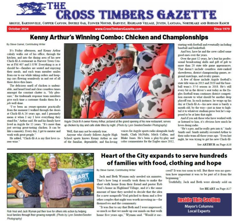 The Cross Timbers Gazette October 2024