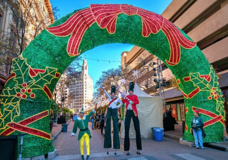 Travel with Terri: San Antonio Sparkles During Holidays on Houston Street