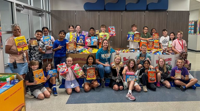 Lewisville ISD Stuffs the Pantry with 50K pounds of food